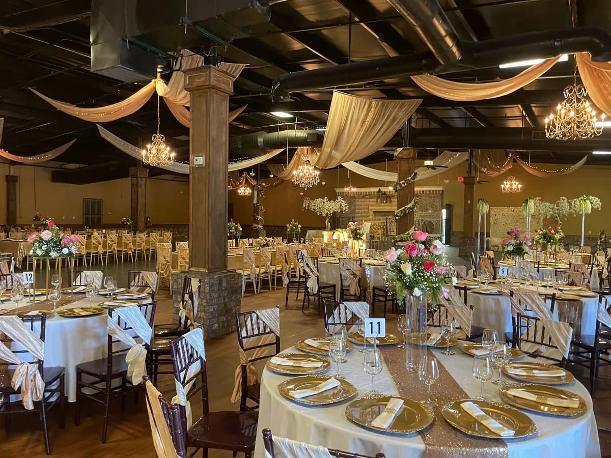 Grand Hall venue setup La Hacienda virtual tour